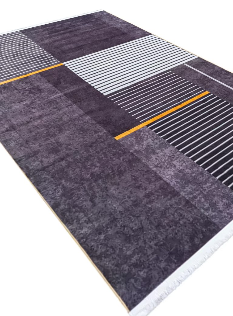 فرش آشپزخانه مدرن طرح خطوط راه راه 700 شانه کد 25AA0050 - فرشخونه