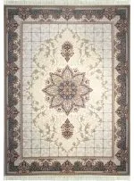 فرش طرح هیوا2 700 شانه تراکم 2550 کد 0038 کرم
