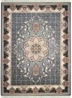 فرش طرح هیوا2 700 شانه تراکم 2550 کد 0038 دلفینی