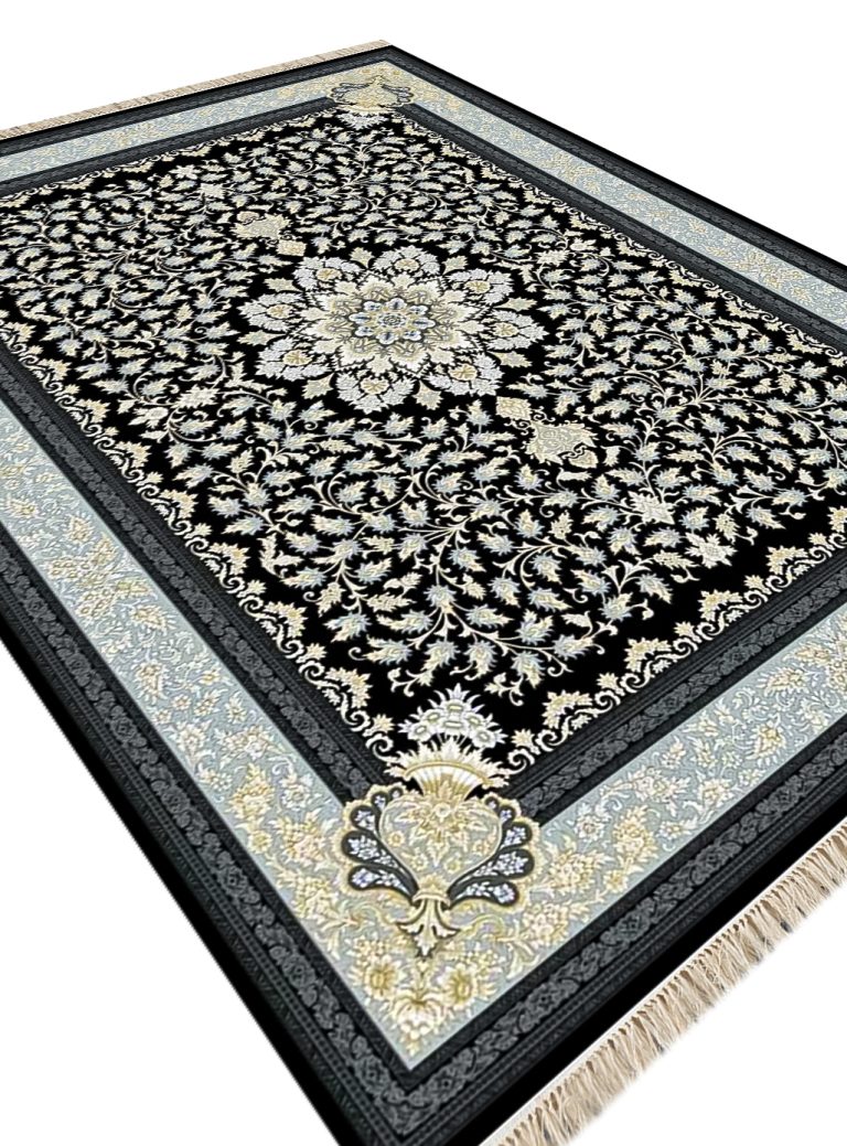 فرش طلاکوب طرح پارمیدا 700 شانه کد 3803