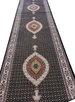 فرش کناره ریز ماهی سرمه ای 1000 شانه کد 10924 - Image 4