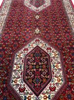 فرش کناره طرح ماهی بیجار لاکی 700 شانه تراکم 2100 کد 1075 - Image 3