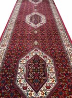 فرش کناره طرح ماهی بیجار 700 شانه تراکم 2550 کد 34K701075 - فرشخونه
