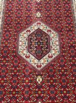 فرش کناره طرح ماهی بیجار لاکی 700 شانه تراکم 2100 کد 1075 - Image 2