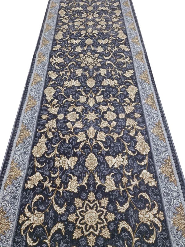 فرش کناره طرح نگار دودی 700 شانه تراکم 2550 کد 34K7101093