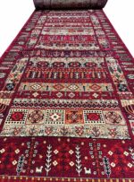 فرش کناره طرح بلوچ لاکی 700 شانه تراکم 2100 کد 720002 - Image 2