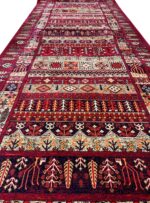 فرش کناره طرح بلوچ لاکی 700 شانه تراکم 2550 کد 70002 - فرشخونه