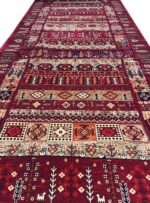 فرش کناره طرح بلوچ لاکی 700 شانه تراکم 2100 کد 720002 - Image 3