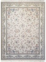 فرش گلریز جدید 1500 شانه گل برجسته کد 30847
