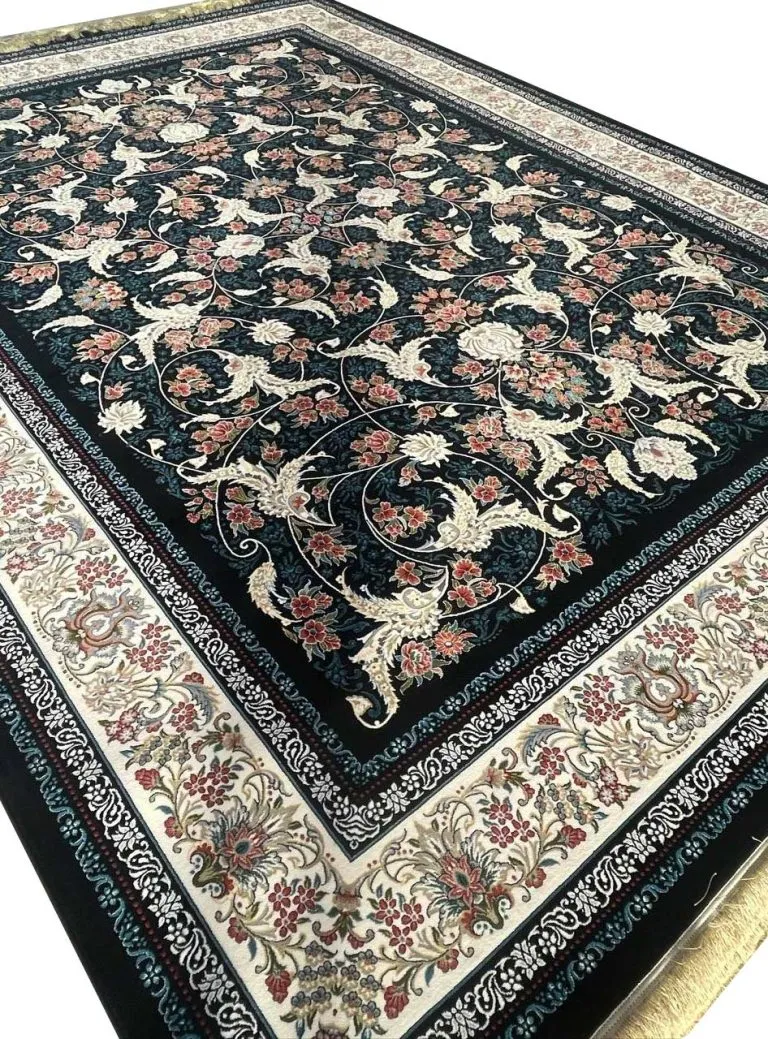 فرش افشان درباری 700 شانه تراکم 2550 کد 710200