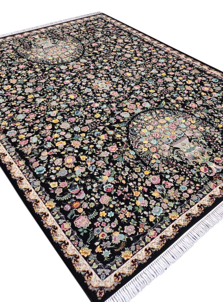 فرش طرح پروا 1200 شانه غیر برجسته کد 20310