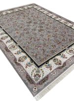 فرش ارغوان رنگ فیلی گل برجسته 1200 شانه کد54F20600 - فرشخونه