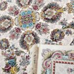 فرش طرح پامچال 1200 شانه غیر برجسته کد 10871 - Image 14