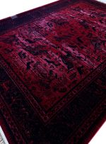 فرش وینتیج طرح شکارگاه لاکی 1200 شانه فلت کد 210879 - فرشخونه
