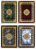 فرش ورساچه وینتیج طرح ابروبادی طلاکوب 1200 شانه فلت کد 884 - Image 2