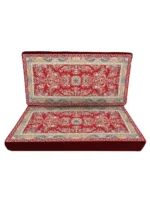 پشتی قرمز (لاکی) افشان طرح آرمیتا 1200 شانه کد 1631 - Image 2