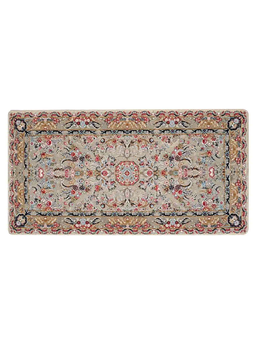 47P701648-Carpet-back- pillow-1200-Reeds-farshkhooneh-2 پشتی افشان طرح سنتی آرمیتا رنگ فیلی 1200 شانه کد 1648 - فرشخونه
