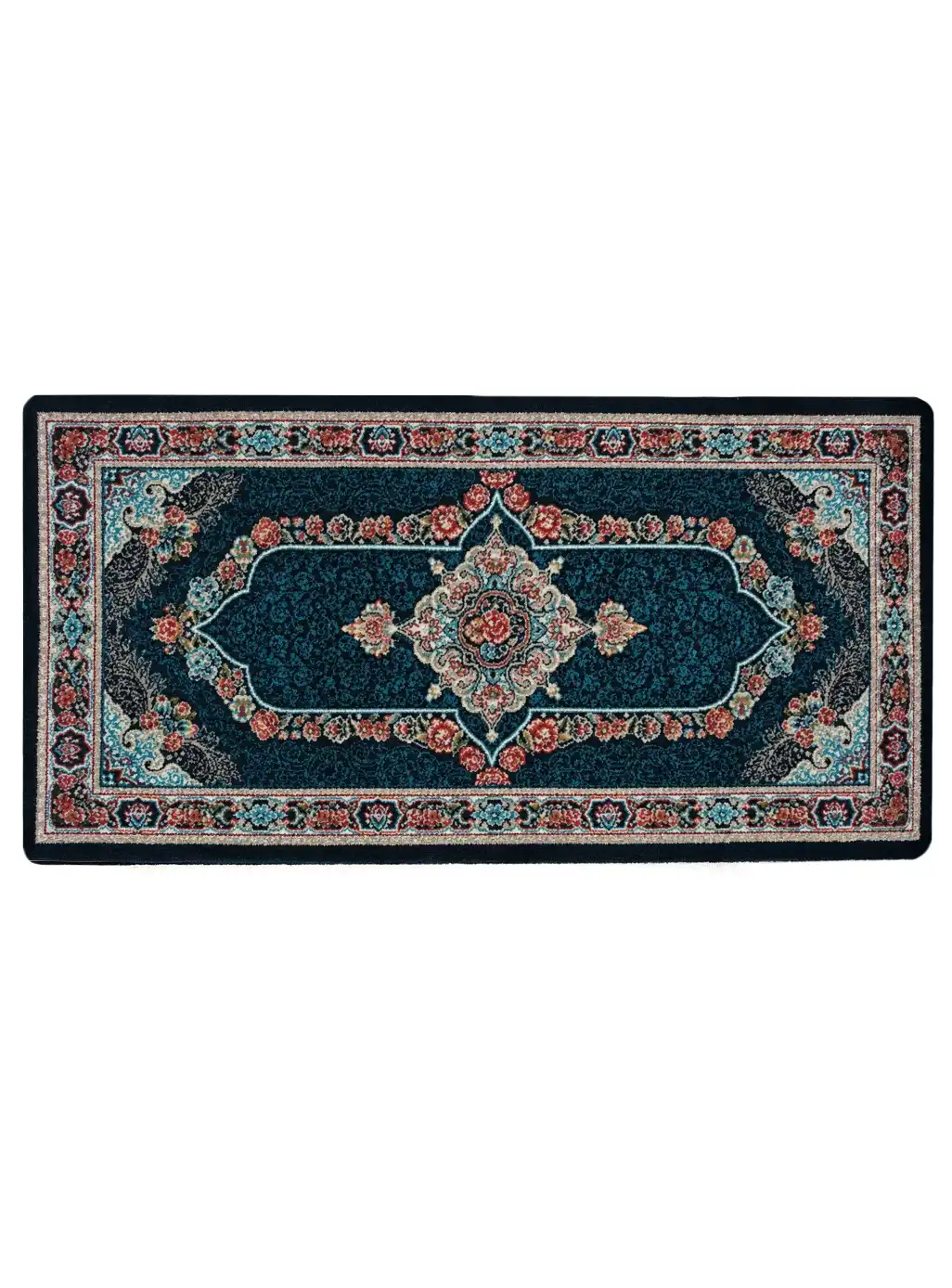 47P70390-Carpet-back- pillow-700-Reeds-farshkhooneh2 پشتی ماشینی طرح کارینا رنگ سرمه ای 700 شانه کد 390