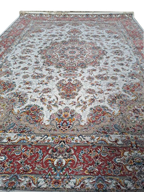 فرش ماشینی 1200 شانه طرح عولیا