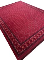 فرش ترکمن 1200 شانه گل برجسته کد 1260