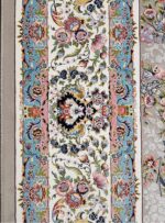 فرش باغ گل فیلی گل برجسته 1200 شانه تراکم 3600 کد 20838 - Image 5