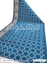 فرش مسجد مکی آبی حاشیه کرم 500 شانه کد 551 - Image 6