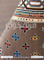 فرش سجاده ای تشریفات گردویی 500 شانه کد 50555 - Image 4