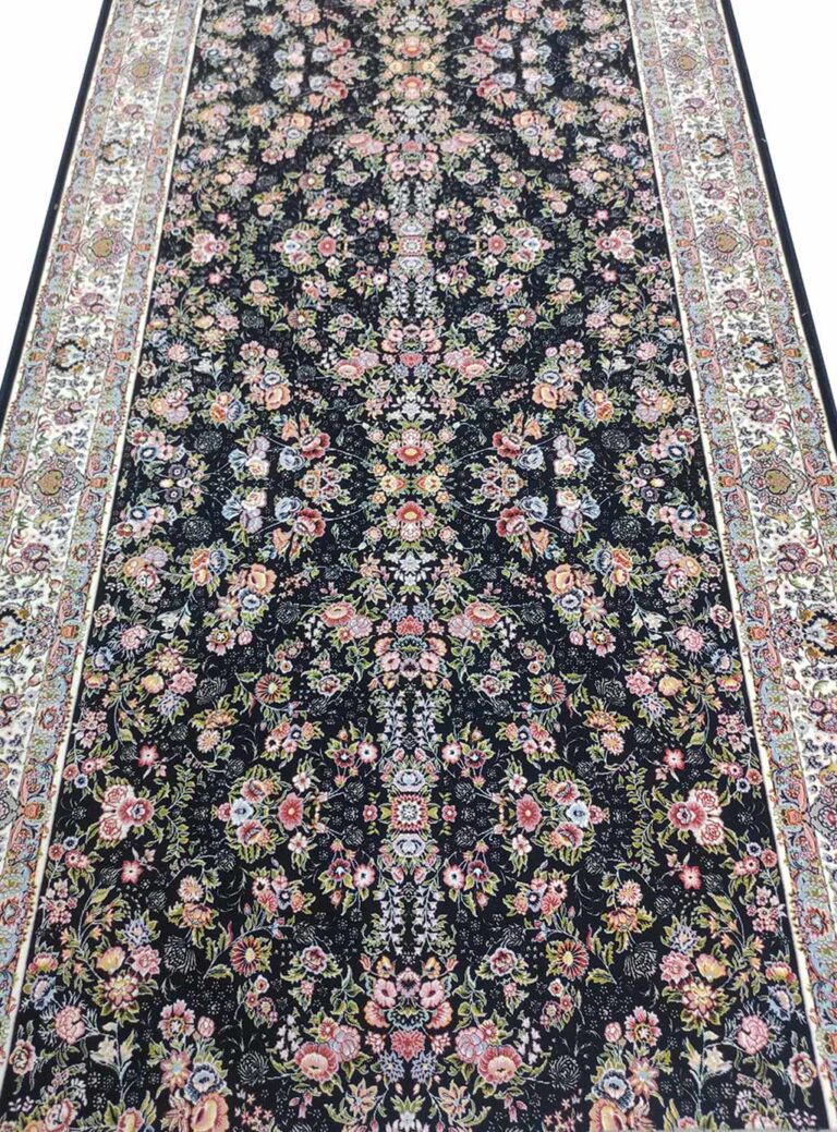 کناره باغ گل سرمه ای