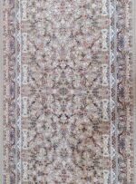 کناره بژ طرح افشان گلسار 1500 شانه گل برجسته کد 868 - Image 2