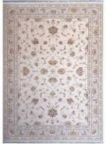 فرش طرح ارسلان 10 رنگ 1200 شانه کد 1351 سیلور