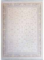 فرش طرح آناشید 10 رنگ 1200 شانه کد 1361 نقره ای