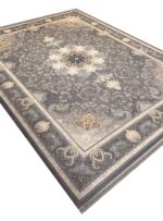 فرش طرح آیدا 700 شانه تراکم 2550 کد 7101406 دودی