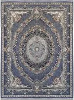 فرش طرح ارمغان 12 رنگ 700 شانه تراکم 2550 کد 1113 دودی