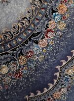 فرش طرح ارمغان 700 شانه تراکم 2550 12 رنگ کد 1113 رنگ دودی - فرشخونه