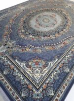 فرش طرح ارمغان 700 شانه تراکم 2550 12 رنگ کد 1113 رنگ دودی - فرشخونه