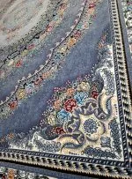 فرش طرح ارمغان 700 شانه تراکم 2550 12 رنگ کد 1113 رنگ دودی - فرشخونه