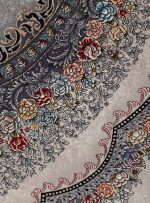 فرش طرح ارمغان سیلور 700 شانه تراکم 2550 12 رنگ کد 1113S - فرشخونه