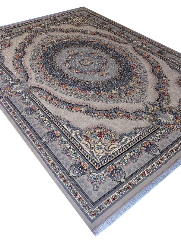 فرش طرح ارمغان سیلور 700 شانه تراکم 2550 12 رنگ کد 1113S - فرشخونه