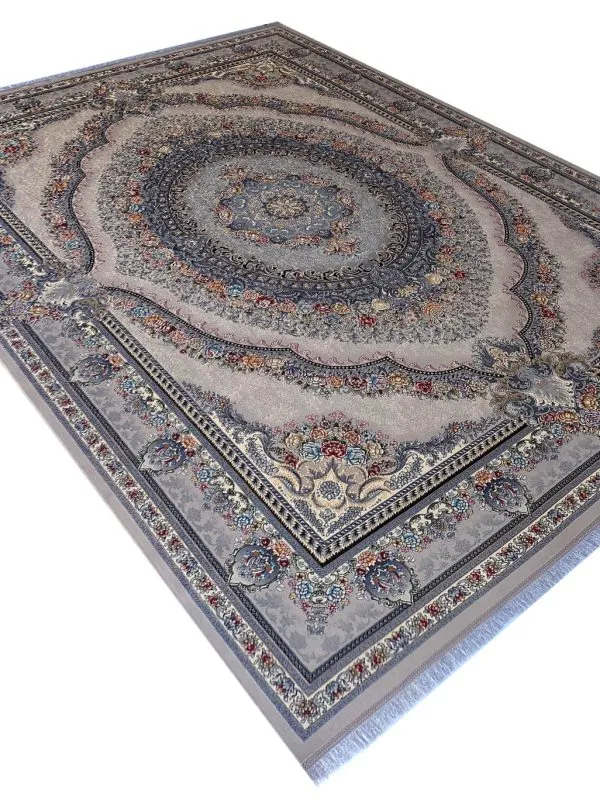 فرش طرح ارمغان سیلور 700 شانه تراکم 2550 12 رنگ کد 1113S - فرشخونه