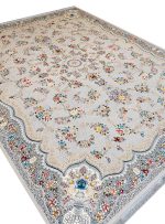 فرش طرح لاویا سیلور 700 شانه تراکم 2550 12 رنگ کد 1114S