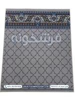 فرش تشریفات سجاده ای طرح شمسه رنگ فیلی کد 702107