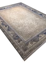 فرش ابریشم وینتیج طرح مهیار 1500 شانه کد 2553