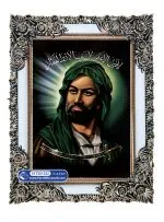 تابلو فرش پرتره امام علی کد 201222 - فرشخونه